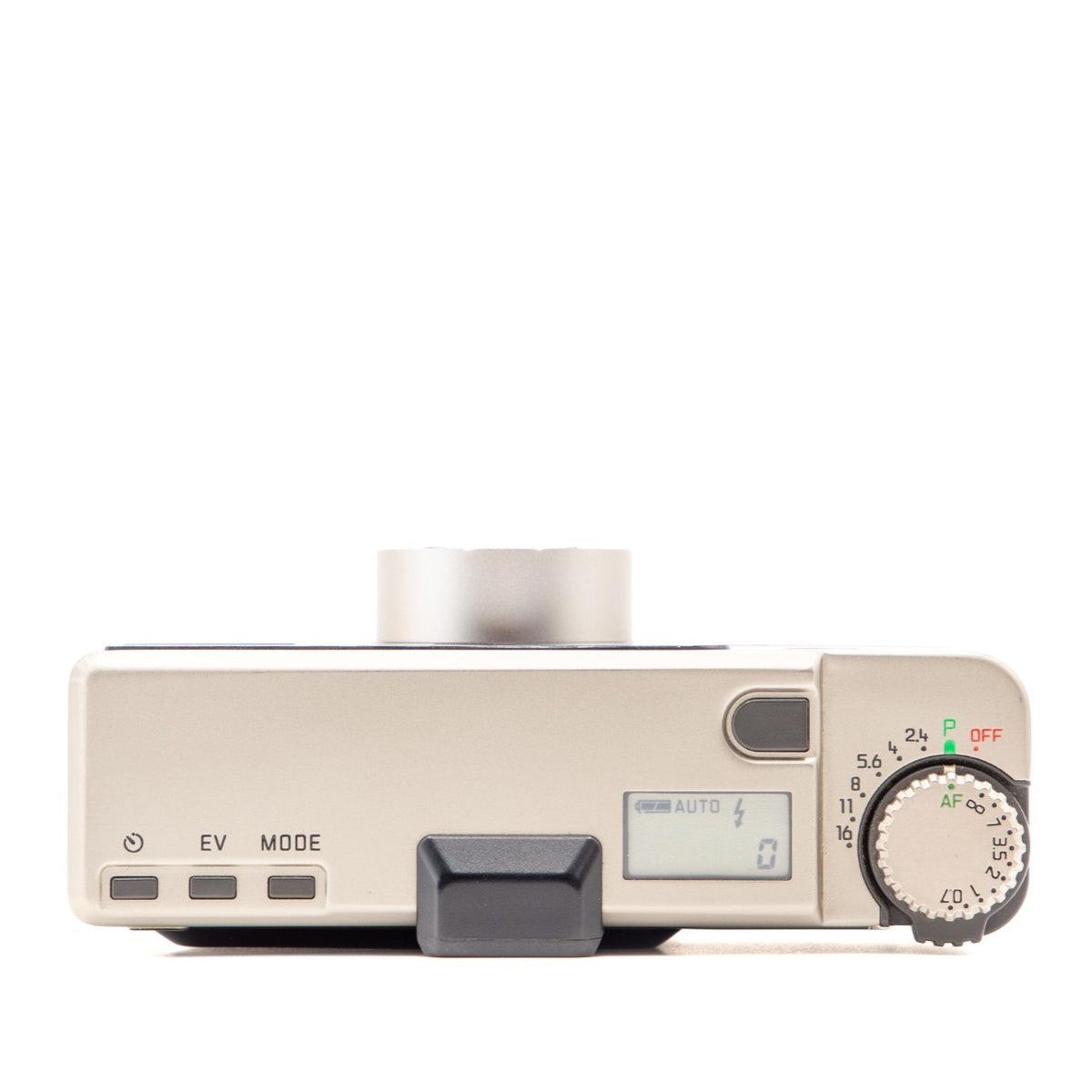 Opposite side view of the Leica Minilux 35mm camera body