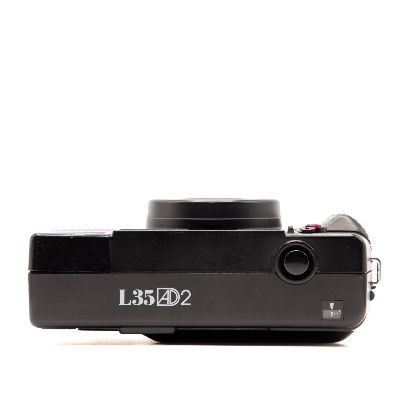 Opposite side view of the Nikon L35AD2 35mm camera body