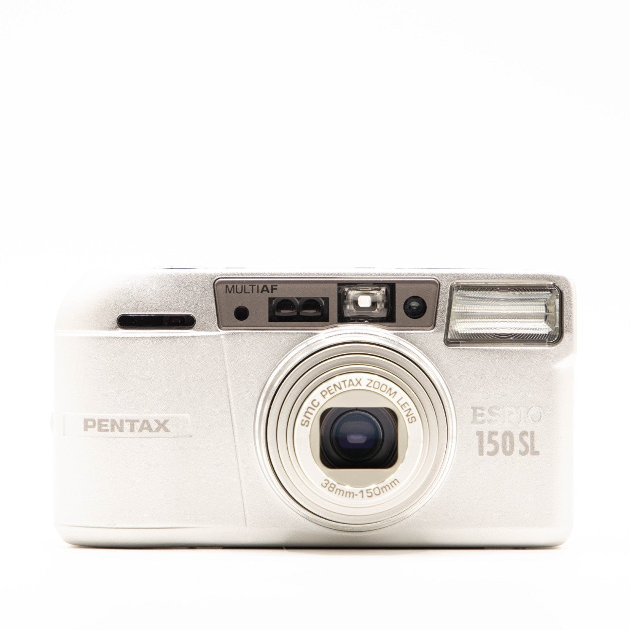 Pentax Espio 150SL camera on a white background