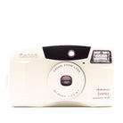 Vintage Canon Autoboy Juno camera on a white background
