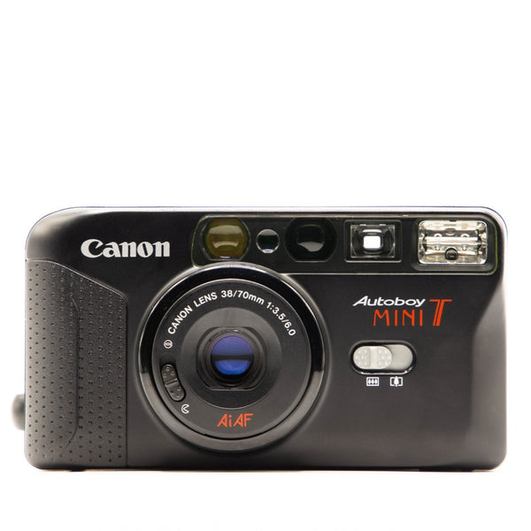 【完動品】Canon Autoboy MINI T フィルムカメラ 諸々備品付き Canon Autoboy Mini T | 35mm Film Camera | The 35mm Club