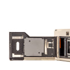 Contax T2 (Titanium) film chamber door internals, showing the 35mm film loading mechanism