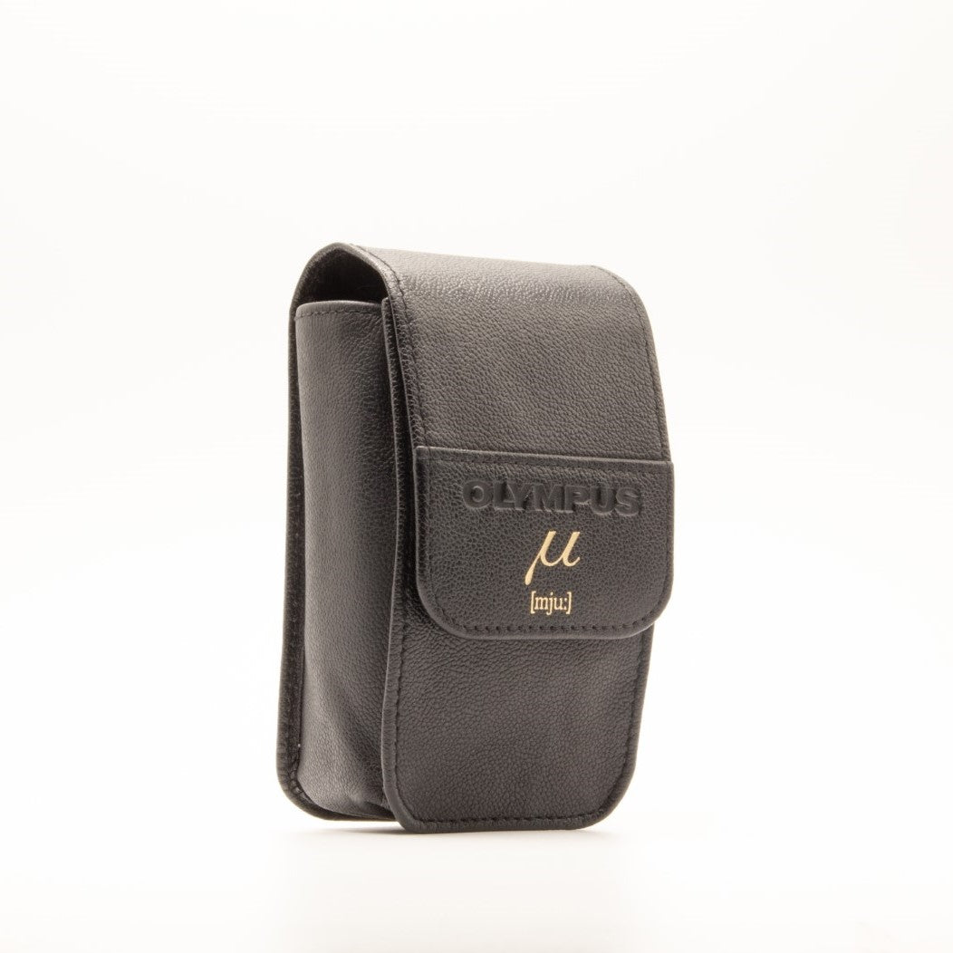 Olympus 'MJU' Leather Film Camera Case - The 35mm Club
