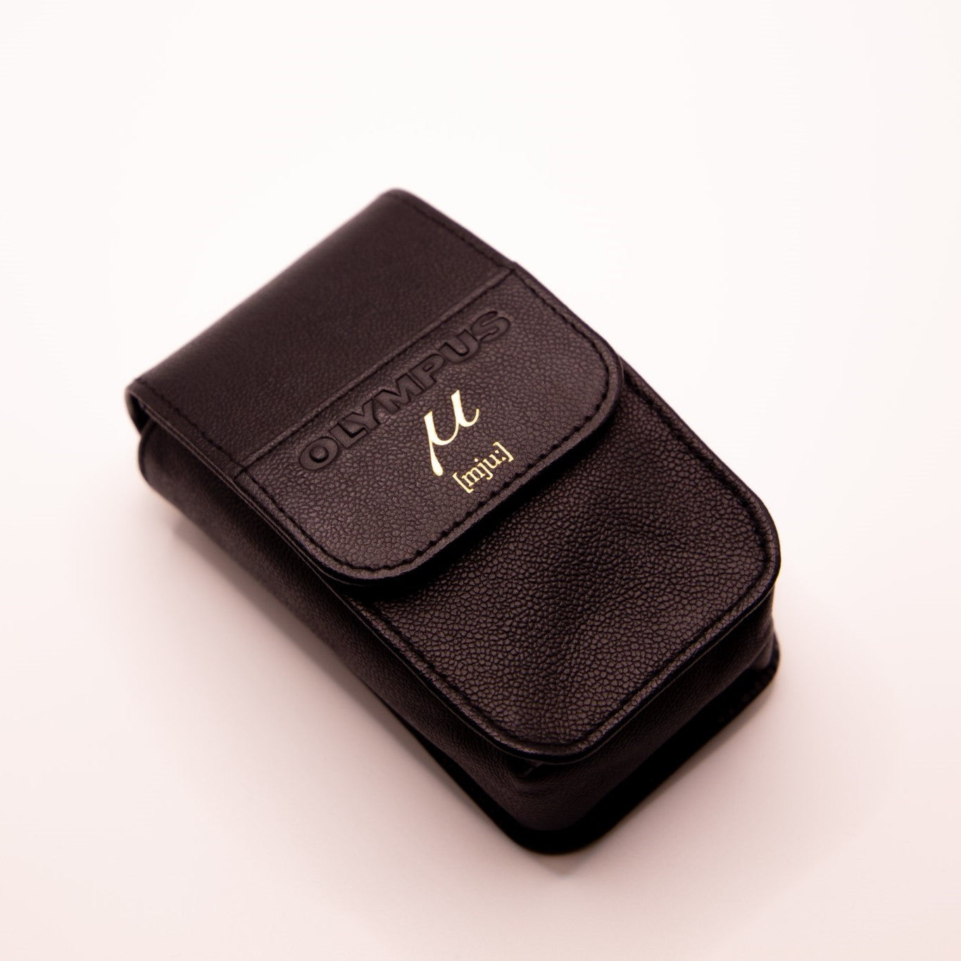 Olympus 'MJU' Leather Film Camera Case - The 35mm Club