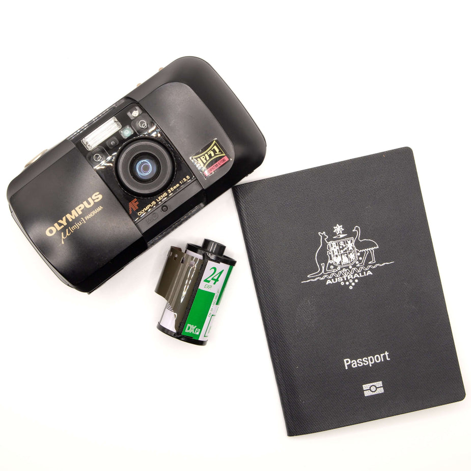 Navigating airport security with a 35mm film camera