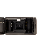 Internal view of the Leica Mini lens mechanism and mechanics – 35mm film camera close-up