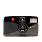 Leica Mini Zoom 35mm film camera – front view of this vintage camera with genuine Leica Vario-Elmar zoom lens