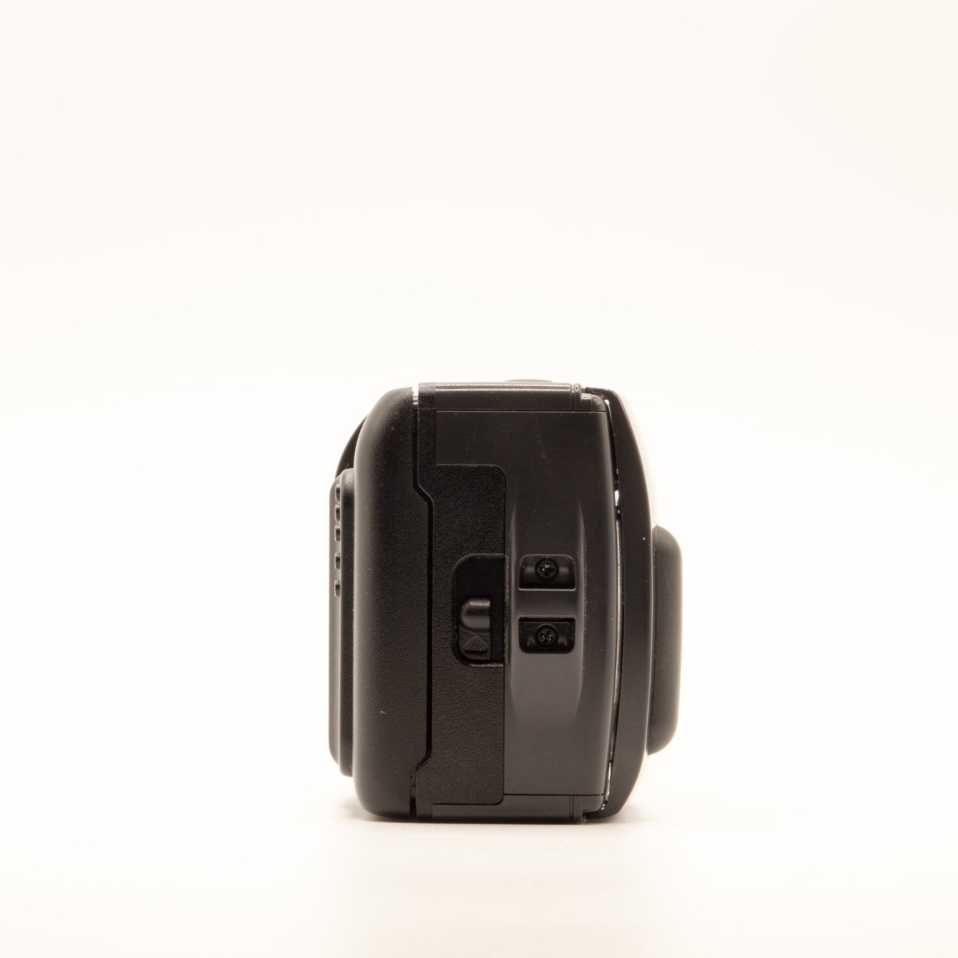 Opposite side view of the Olympus AF-1 Super 35mm camera body