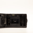 Internal view of the Olympus AF-1 Super lens mechanism and mechanics – 35mm film camera close-up