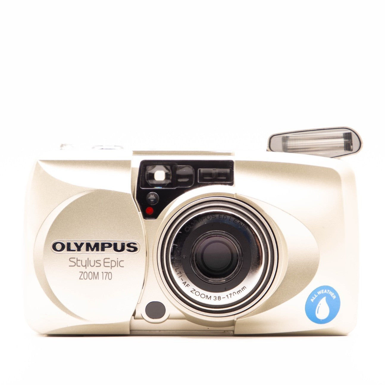 Olympus MJU II Zoom 170 35mm Point-and-Shoot Film Camera Grade Fair