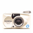 Olympus Stylus Epic Zoom 170 camera on a white background