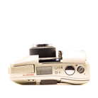 Opposite side view of the Olympus MJU Wide 80 35mm camera body