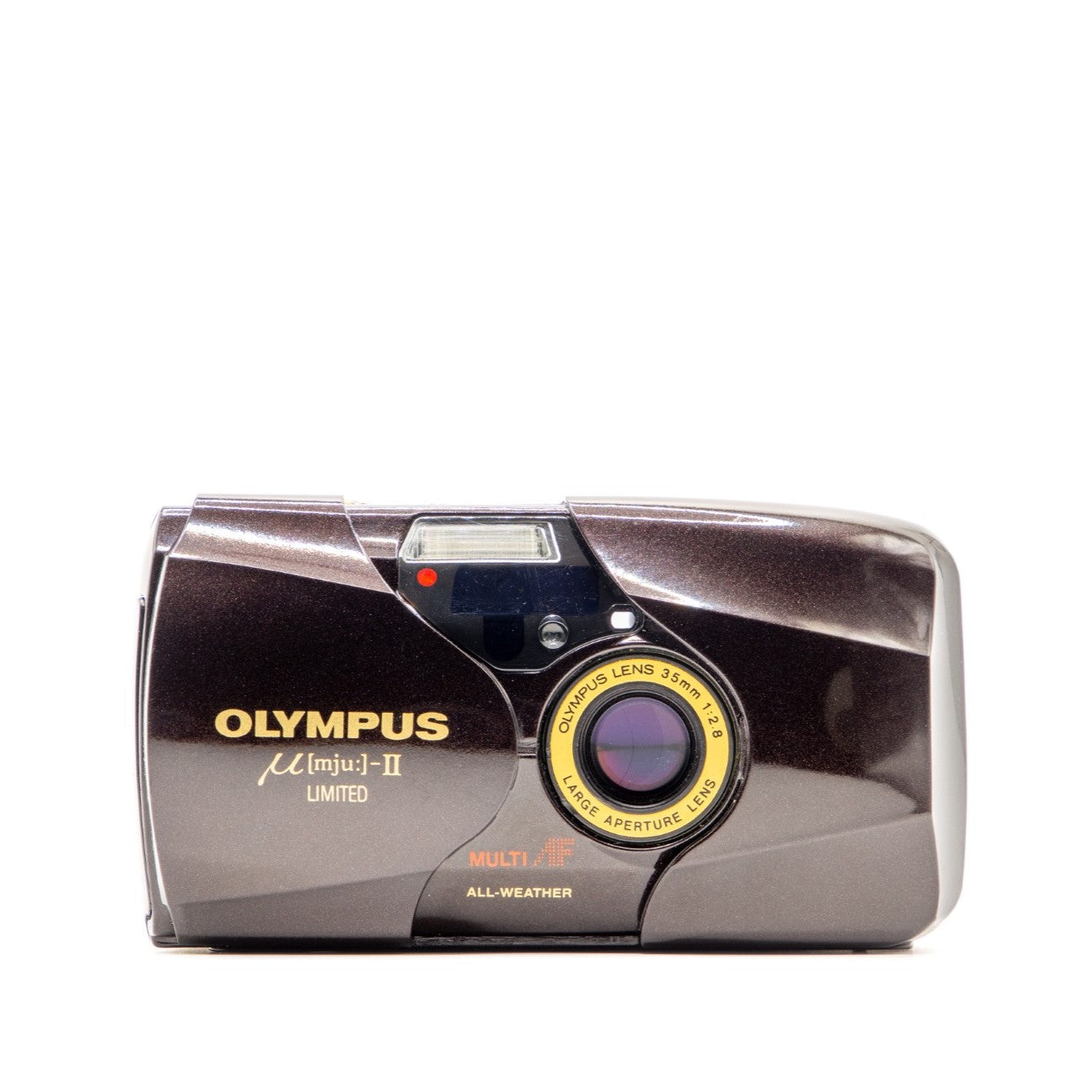 OLYMPUS ミュウ 35mm フィルムカメラ limited Olympus MJU II Limited | 35mm Film Camera | The 35mm Club