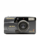 Vintage Olympus Camera on a white background